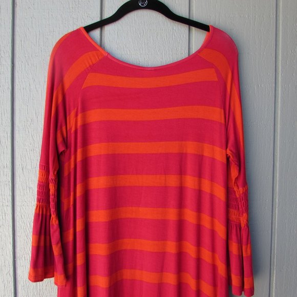 🌻🌱Agnes & Dora Magenta Stripe Walker Dress!🌻🌱 - Picture 9 of 10